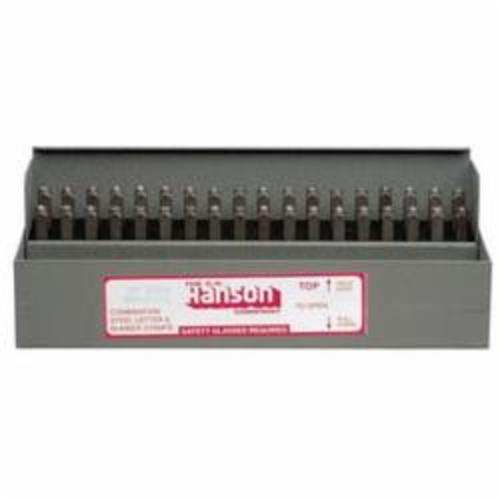 HANSON STD. STEEL STAMP SET COMBO 1/8