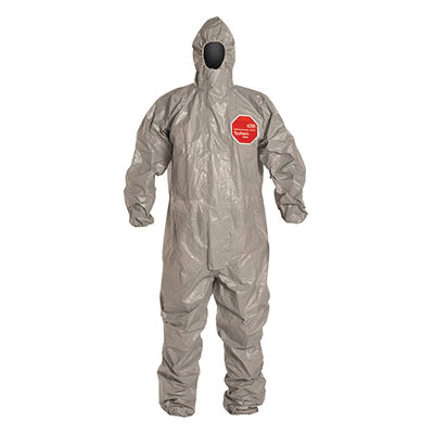 DUPONT TYCHEM 6000 COVERAL GRAY LG 6/CS
