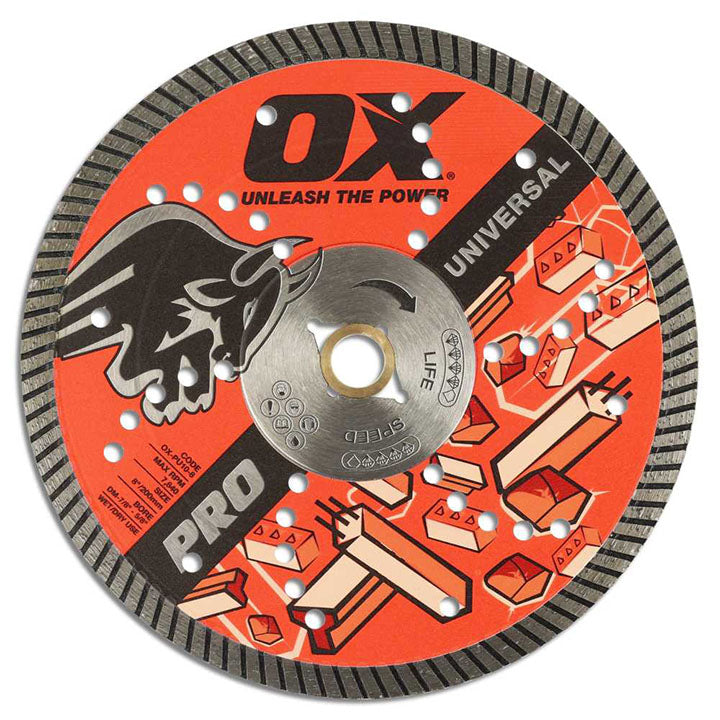 PROFESSIONAL UNIVERS 4" DIAMOND BLADE