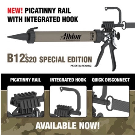 ALBION B12S20 20OZ SSG GUN SPE