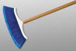 VILEDA BROOM HANDLE METAL TIP THRDED 54"