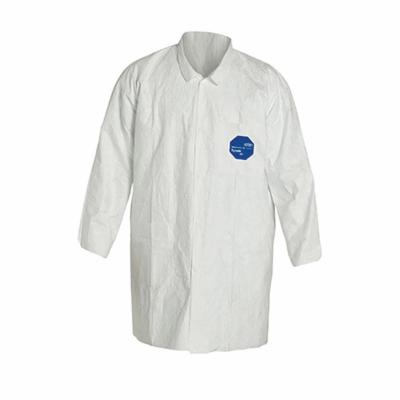 DUPONT TYVEK 400 LABCOAT WHT 6X 30/CS