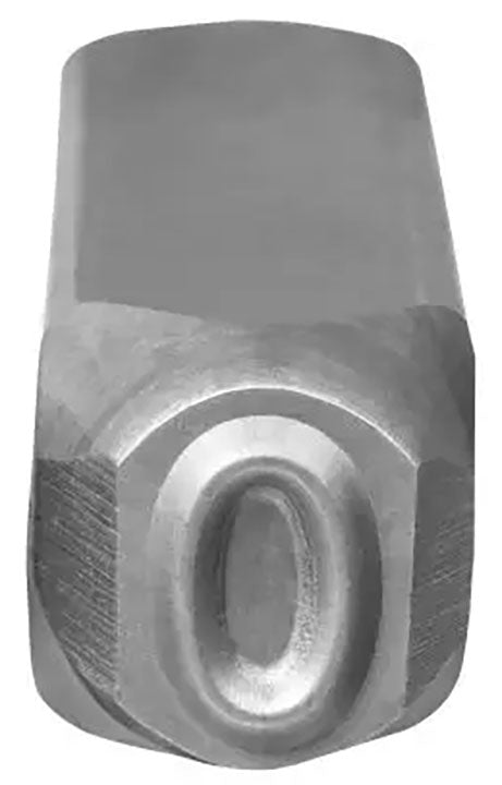 HANSON ROUND FACE 1/4" LETTER O