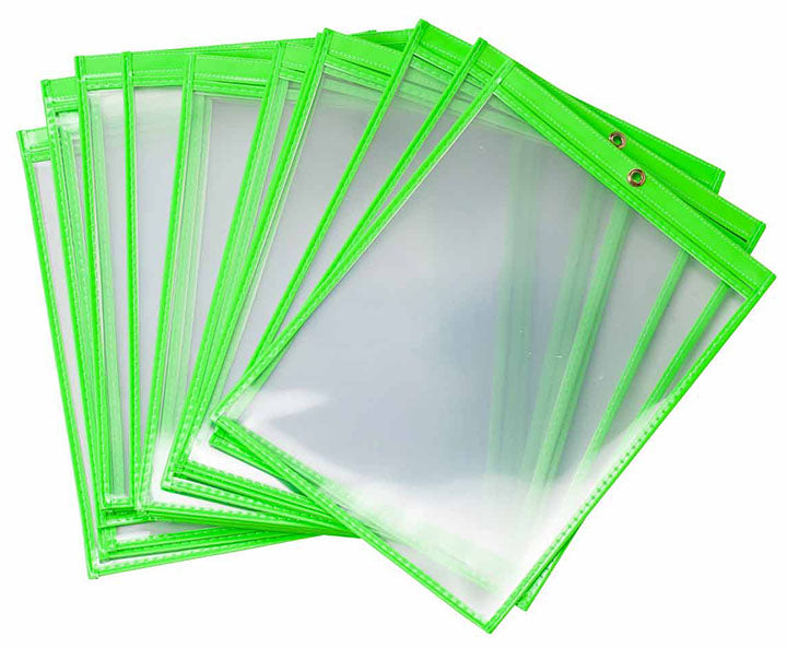 BRADY GREEN FLUOR. PROTECTIVE ENV 25/PK