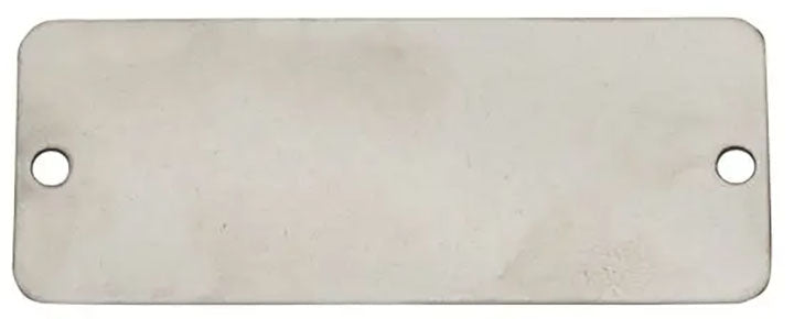 HANSON ALUMINUM TAGS 1-1/2"X3" 25PK