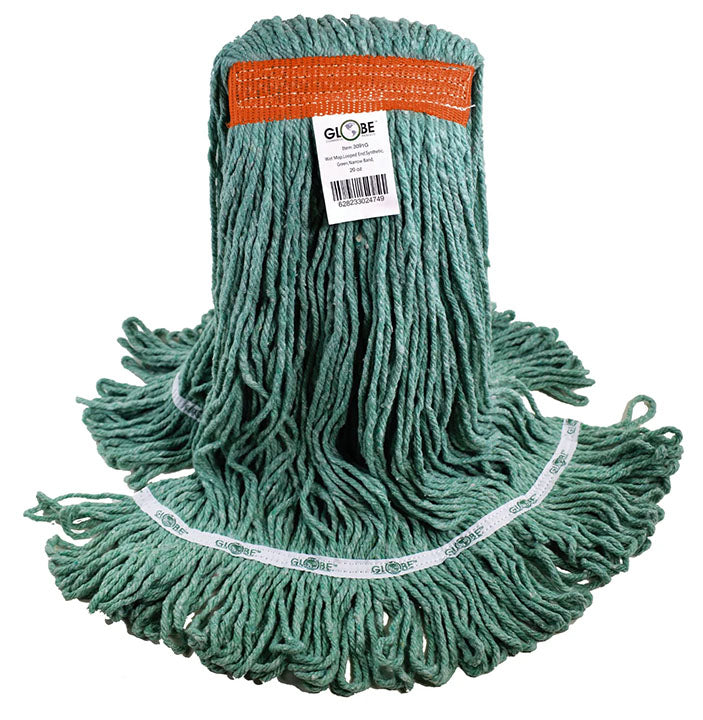 GLOBE SYN-PRO WET MOP 16OZ BLUE BAGGED