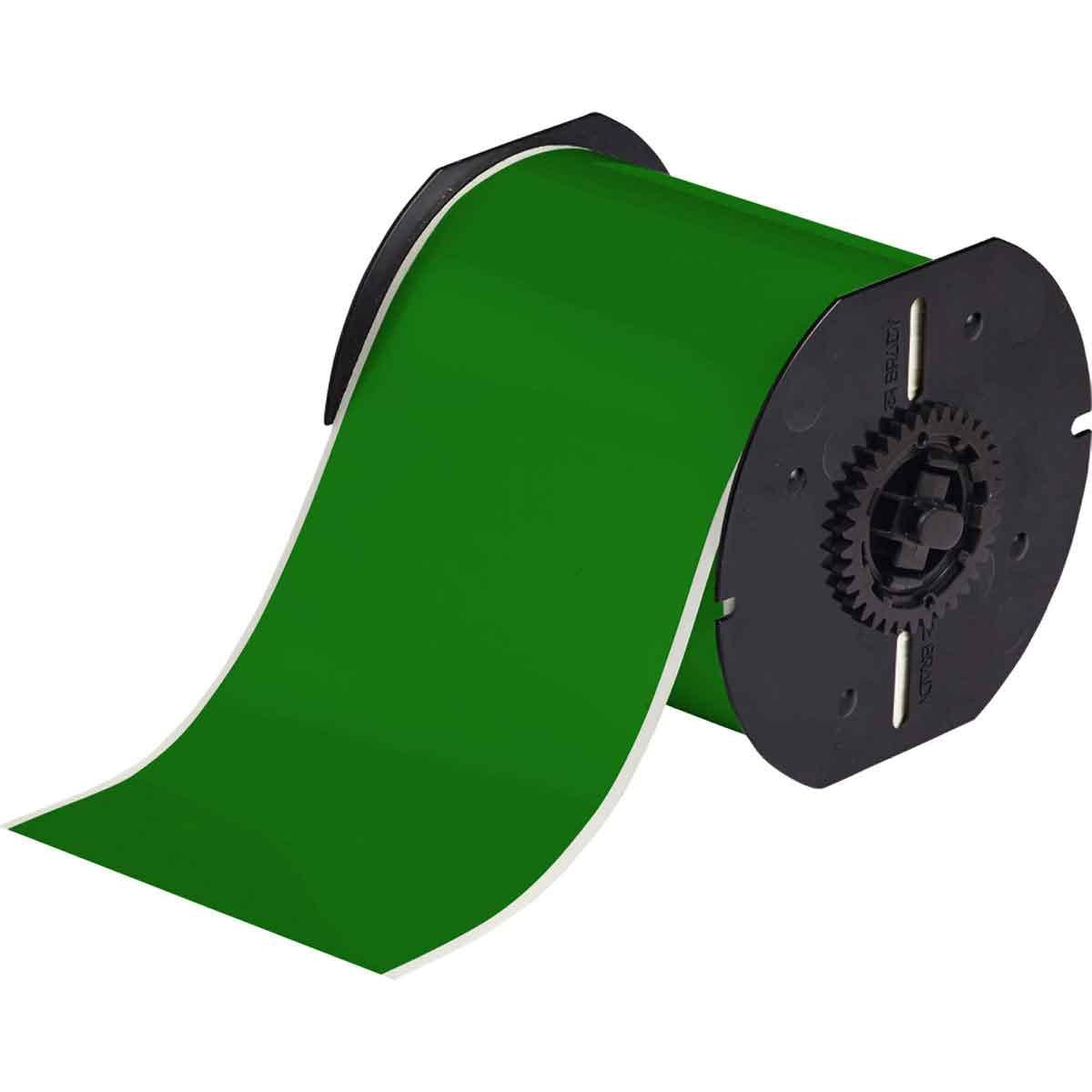 BRADY INDOOR/OUTDOOR VINYL TAPE GRN 4X100