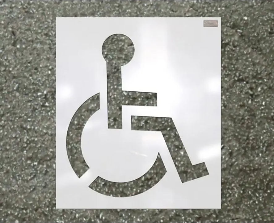 HANSON 39" STENCIL HANDICAP SYMBOL