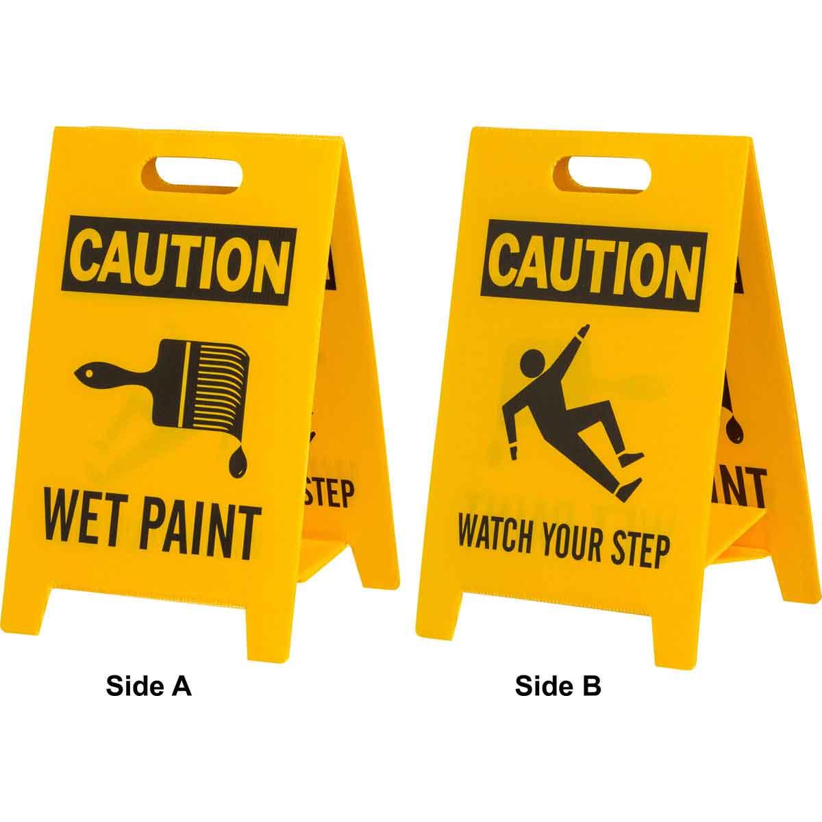 BRADY ECONOMY FLOOR STAND, WET PAINT