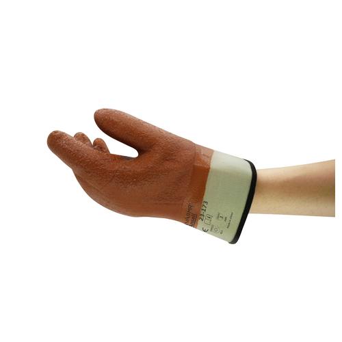 ACTIVARMR ORANGE PVC GLOVES SZ 10 (XL)