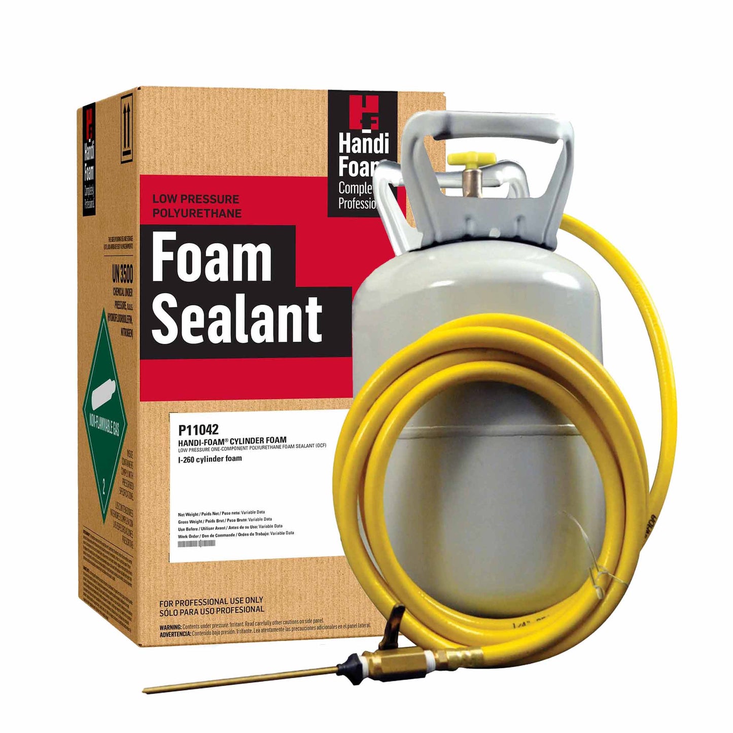HANDIFOAM (HFO) CYLINDER FOAM SEALANT W/ACCESSORIES I-260