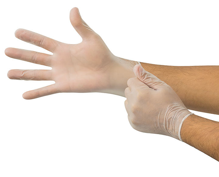 MICROFLEX V28 VINYL GLOVE 100/BX SZ XL