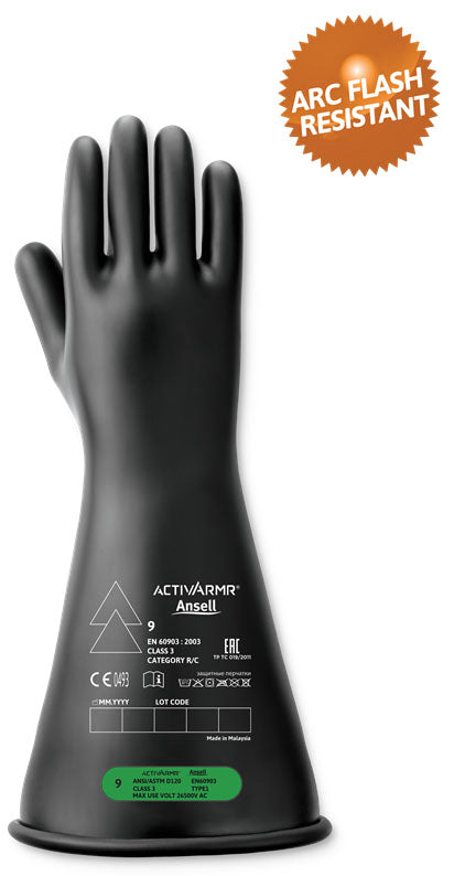 ACTIVARMR RIG CL3 16IN B SZ 9
