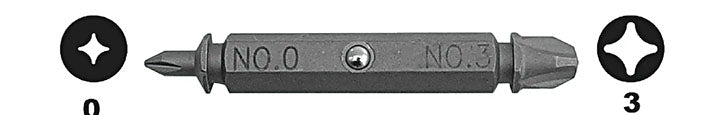 MEGAPRO PHILLIPS BIT 1-2