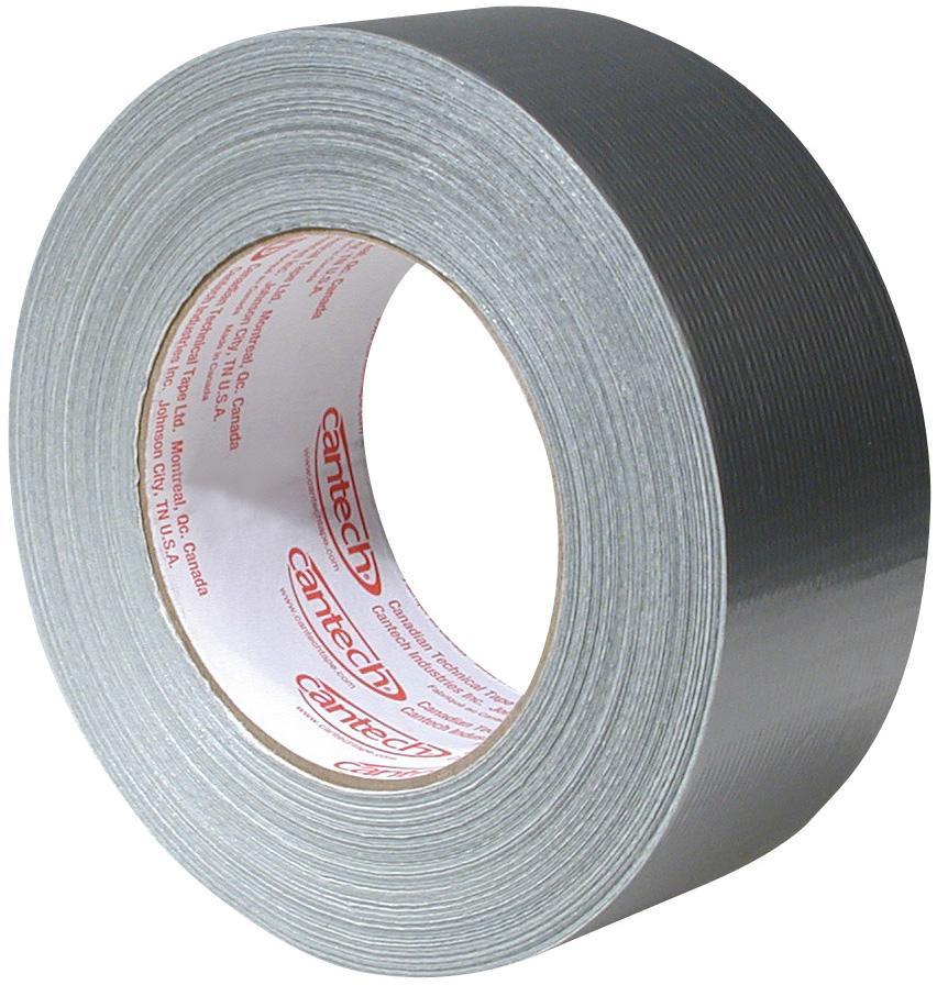 CANTECH DUCT TAPE 48MMX55M ROLLS SLVER