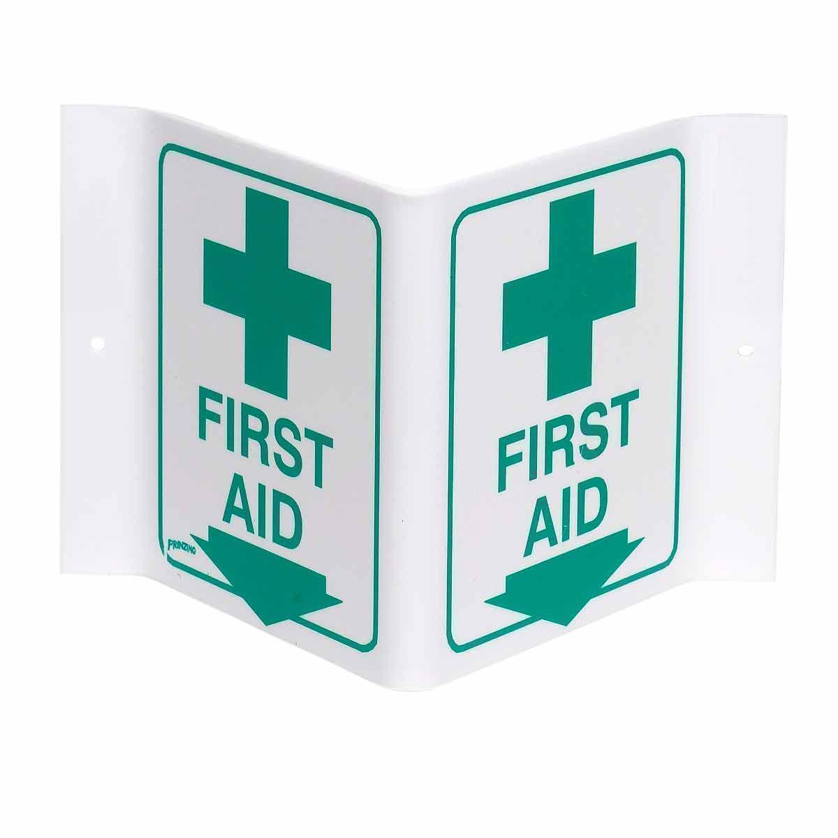 BRADY PRINZING V SIGN FIRST AID