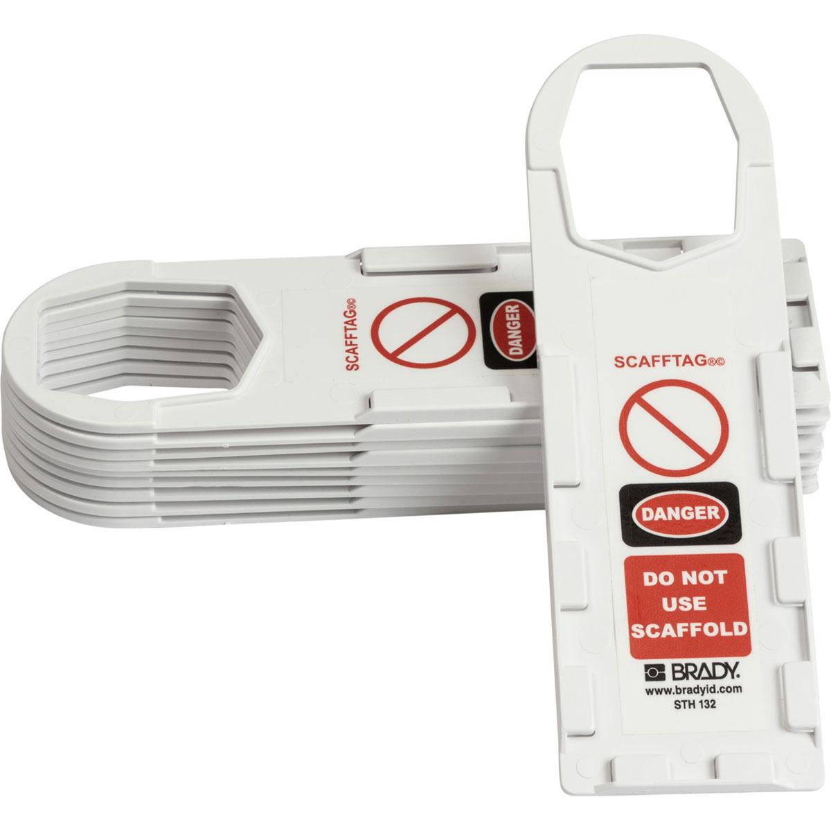 BRADY SCAFFTAG TAG HOLDER PLASTIC 10/BX
