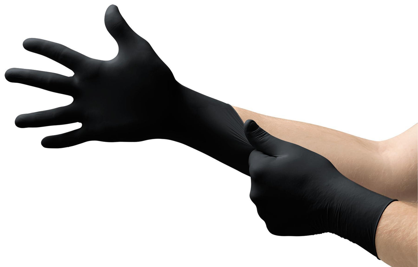 MICROFLEX BLK DRAGON NITRILE GLV 100 LG