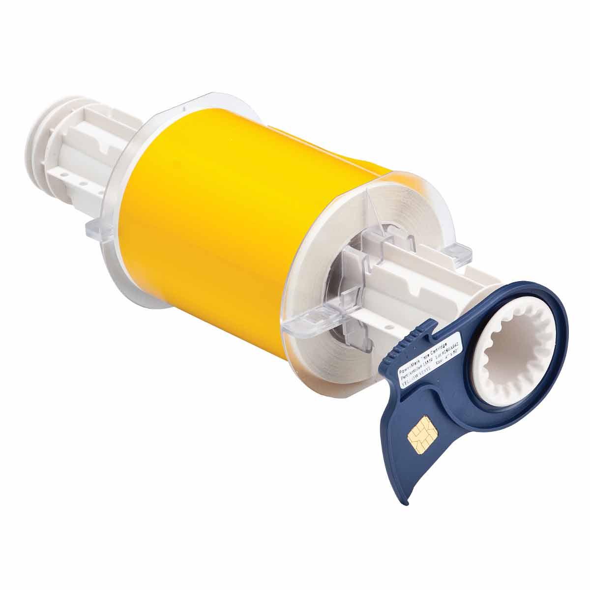 BRADY VINYL LABEL TAPE YLW 4" X 50'