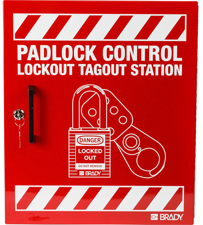 BRADY PRINZING PAD LOCK CONTROL CTR LG