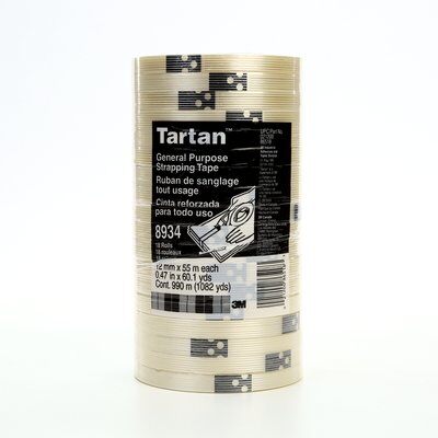 3M GLASS CLOTH TAPE WHITE, 3/4" X 66'