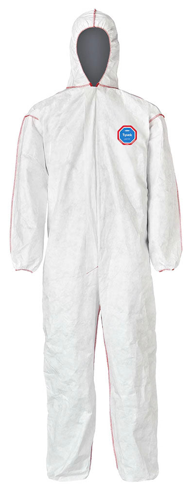 DUPONT TYVEK 400SFR CVRALL WHT 5X 25/CS