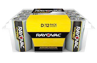 RAYOVAC ULTRA PRO ALKALINE C 12PK