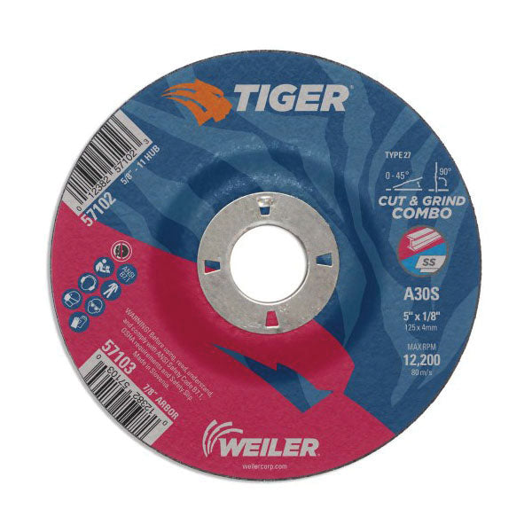 6" X 1/4" WOLVERINE GRNDNG WL A24R 7/8AH