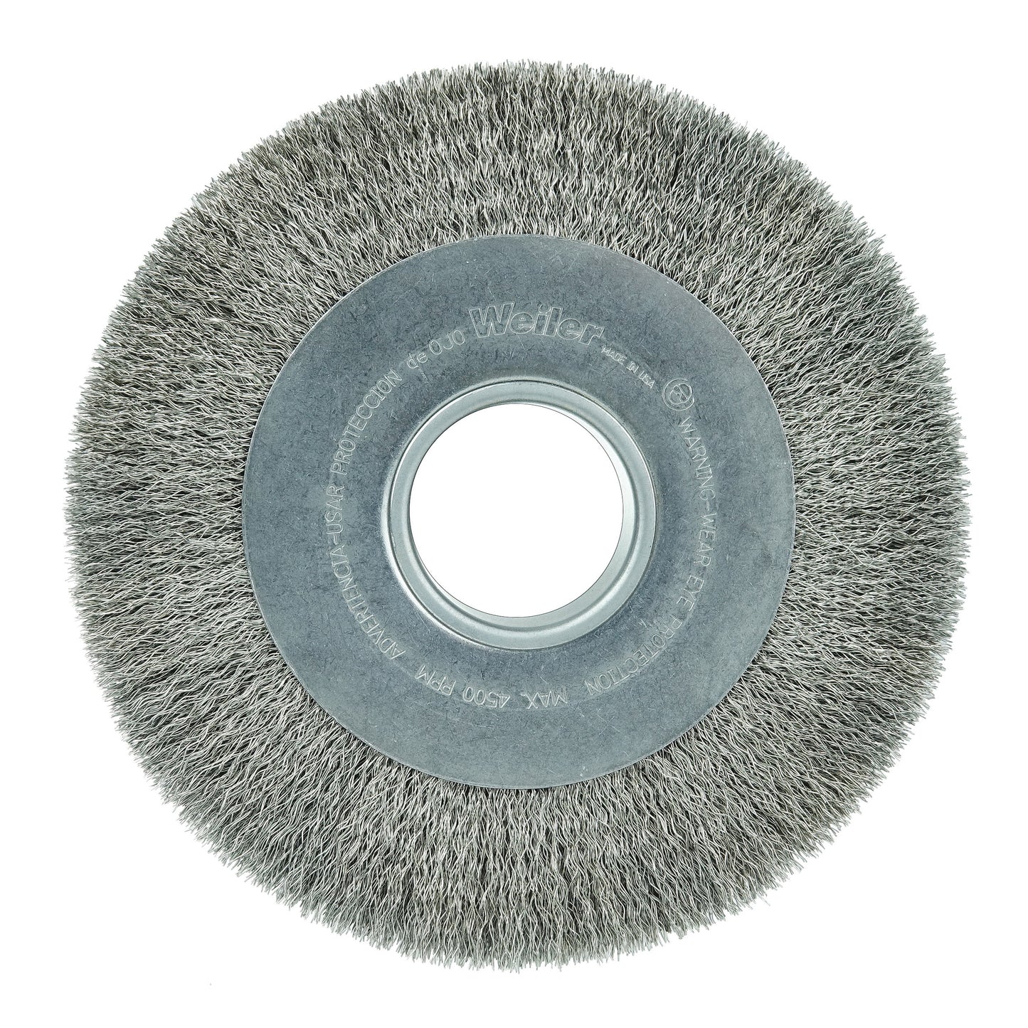 8" CRIMPED WIRE WHL .014 STEEL 5/8" A.H.