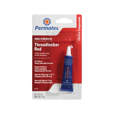PERMATEX HIGH STRGTH THREADLOCKR ORG 36ML