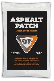 KWIK MIX PLACE AND TAMP ASPHALT PATCH 50LBS