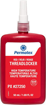 PERMATEX RED HIGH TEMP THREADLCKR 6ML
