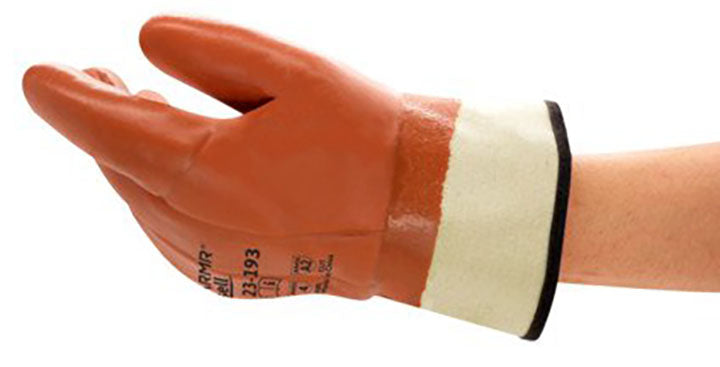 ACTIVARMR ORANGE PVC GLOVES SZ 10 (XL)