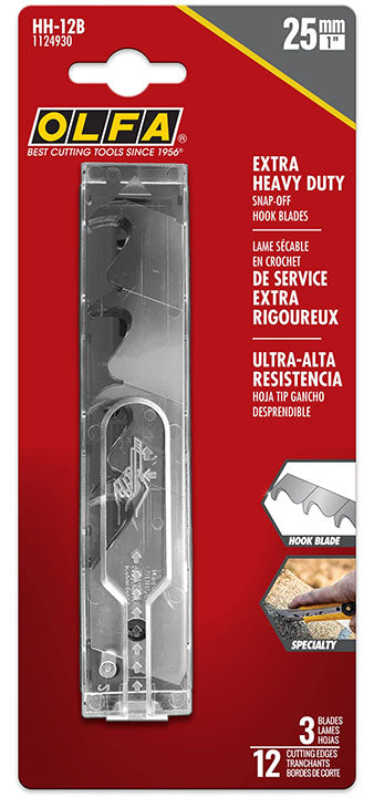 OLFA EXTRA HEAVYDUTY BLADES 20/PK