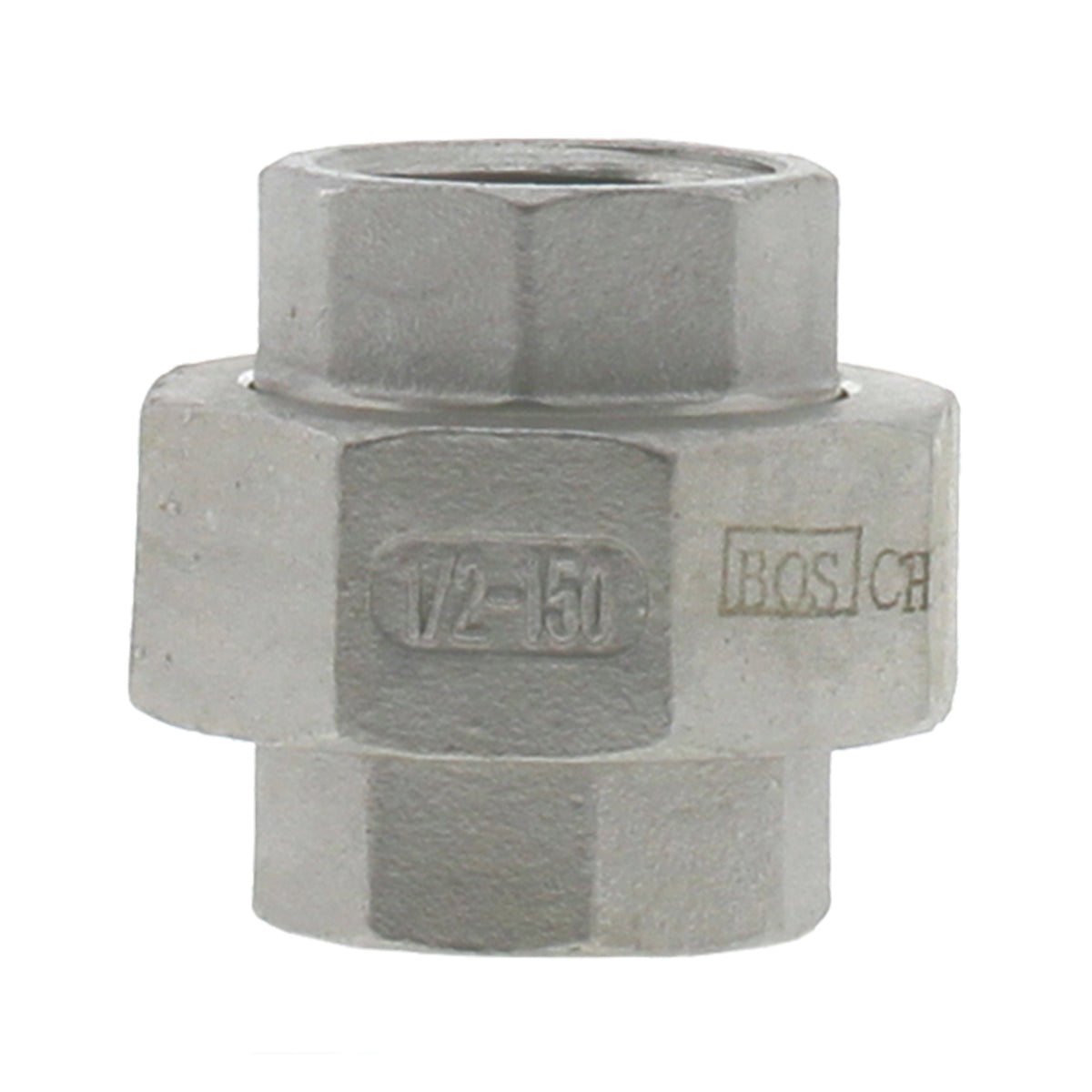 BOSHART 1/2" 316 SS UNION SWIVEL