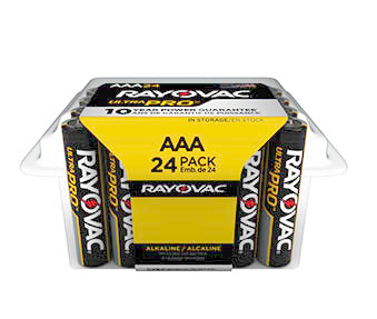 RAYOVAC ULTRA PRO ALKALINE AA BATT 8PK