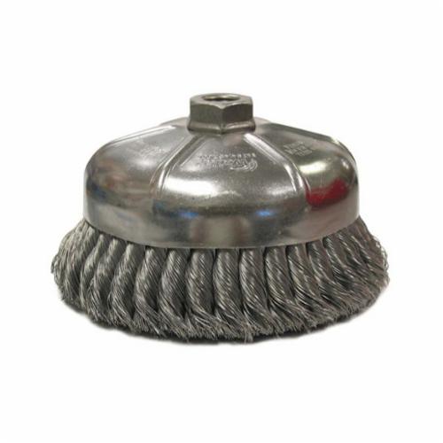 1' CRIMPED WIRE END BRUSH .006 STL FILL