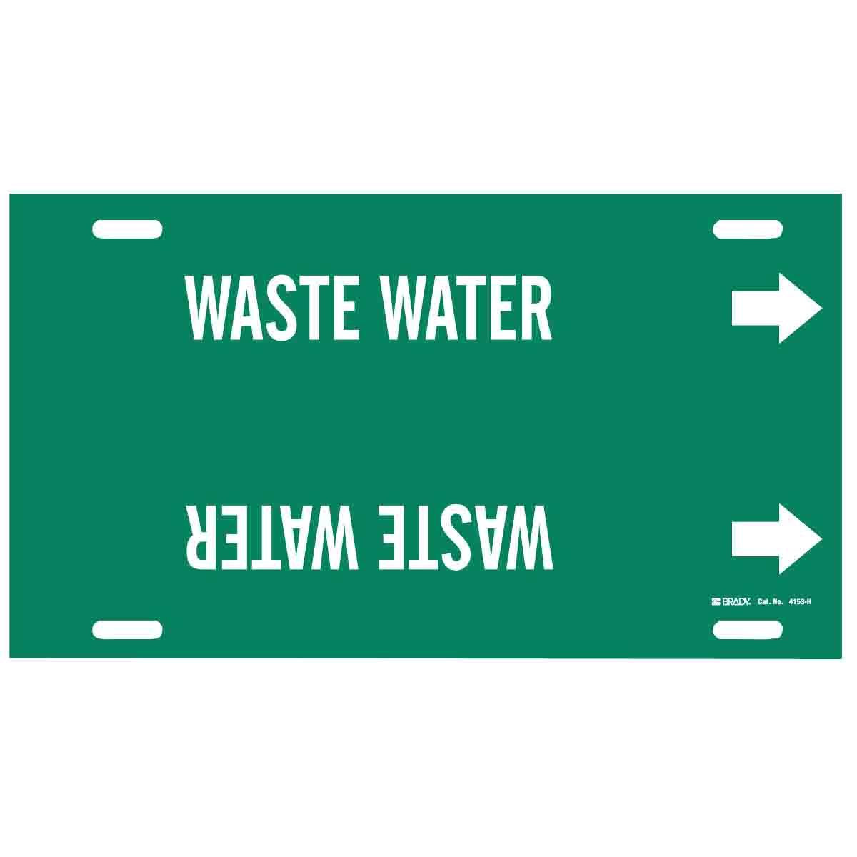 BRADY WASTE WATER GRN/STY H