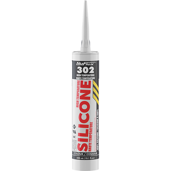NUCO HIGH TEMP. SILICONE BLACK 300 ML