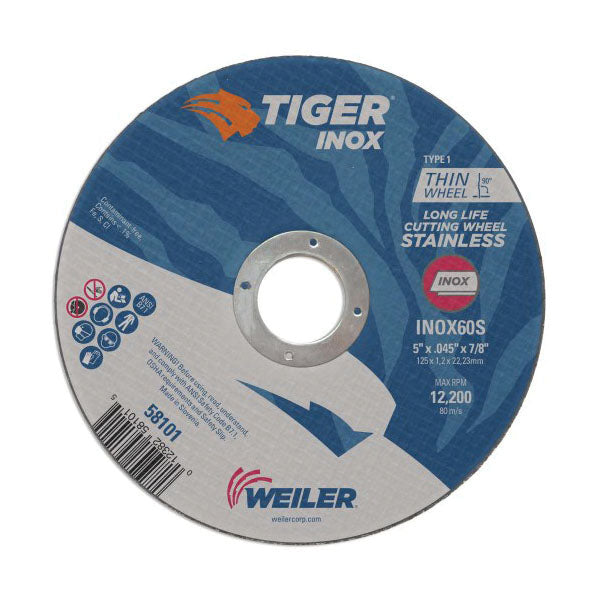 4-1/2"X1/4" TYPE 27 GRIND WHL A24R 7/8AH