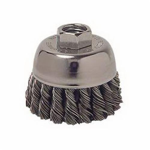 3" CRIMPED WIRE WHL .014 BRASS 1/2" AH