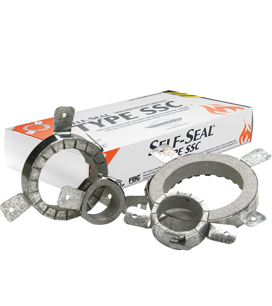 NUCO TYPE-SSC INTUMESCENT COLLAR SYSTEM - 2IN