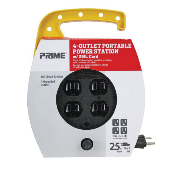 PRIME NEON FLEX 14/3 TRIPLE TAP 100' YLW