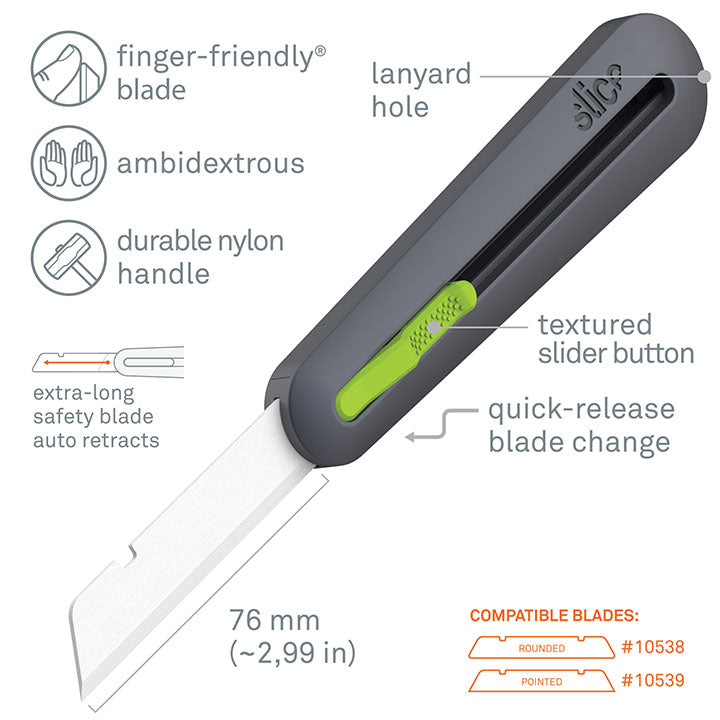 DENTEC POINTED TIP CERAMIC BLADES 4/PK