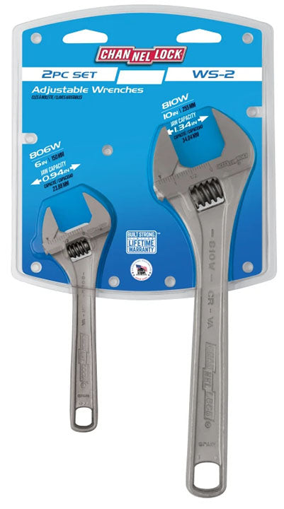 CHANNELLOCK V JAW TONGUE & GROOVE SET