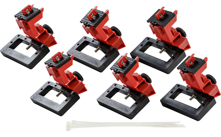 BRADY TAGLOCK OVRSZ CLAMPON BRKR LO 6PK