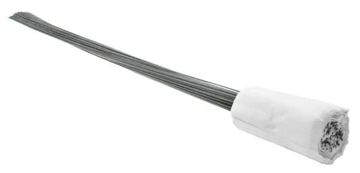 HANSON 21" STAKE FLAG 4"X5" WHT 100PK