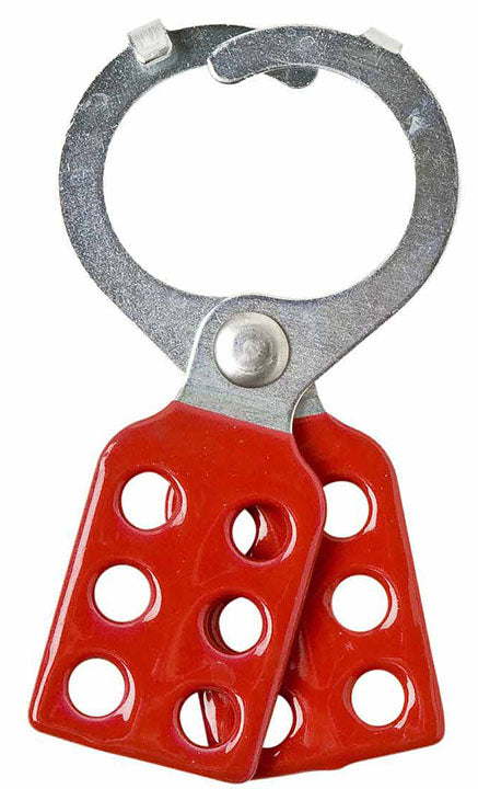BRADY STEEL HASPS WITH TABS, 1.5" DIA.