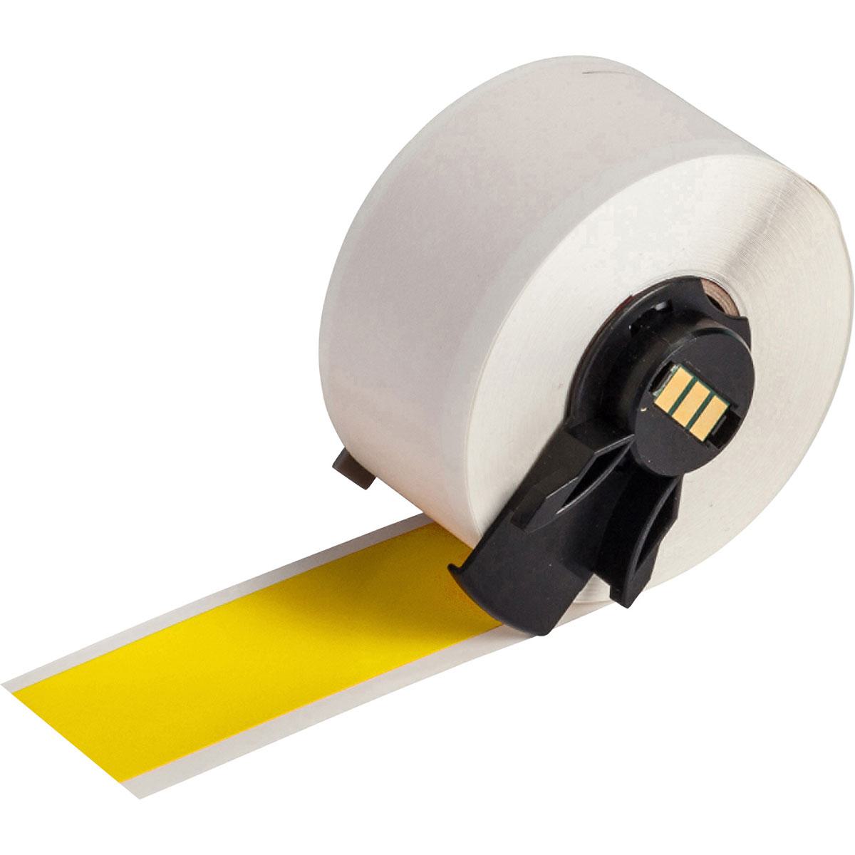 BRADY VINYL LABEL TAPE 1"X50' YLW