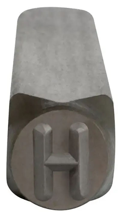 HANSON H.D. STEEL 1/2" LETTER H